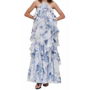 NEW AJE. pandorea layered maxi dress in floral